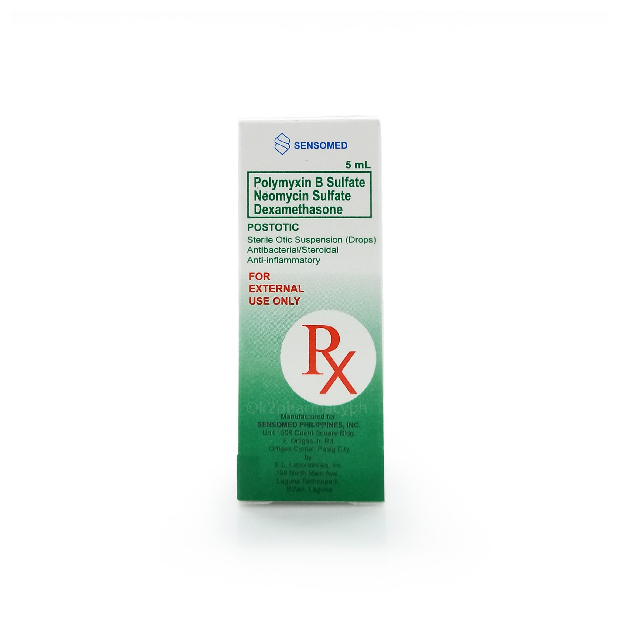 All / Postotic 5mL Otic Suspension (Drops)