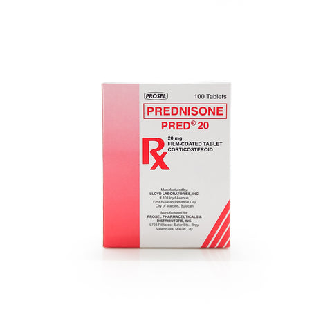 Pred® 20mg Film-coated Tablet