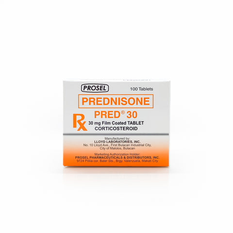 Pred® 30mg Film-coated Tablet