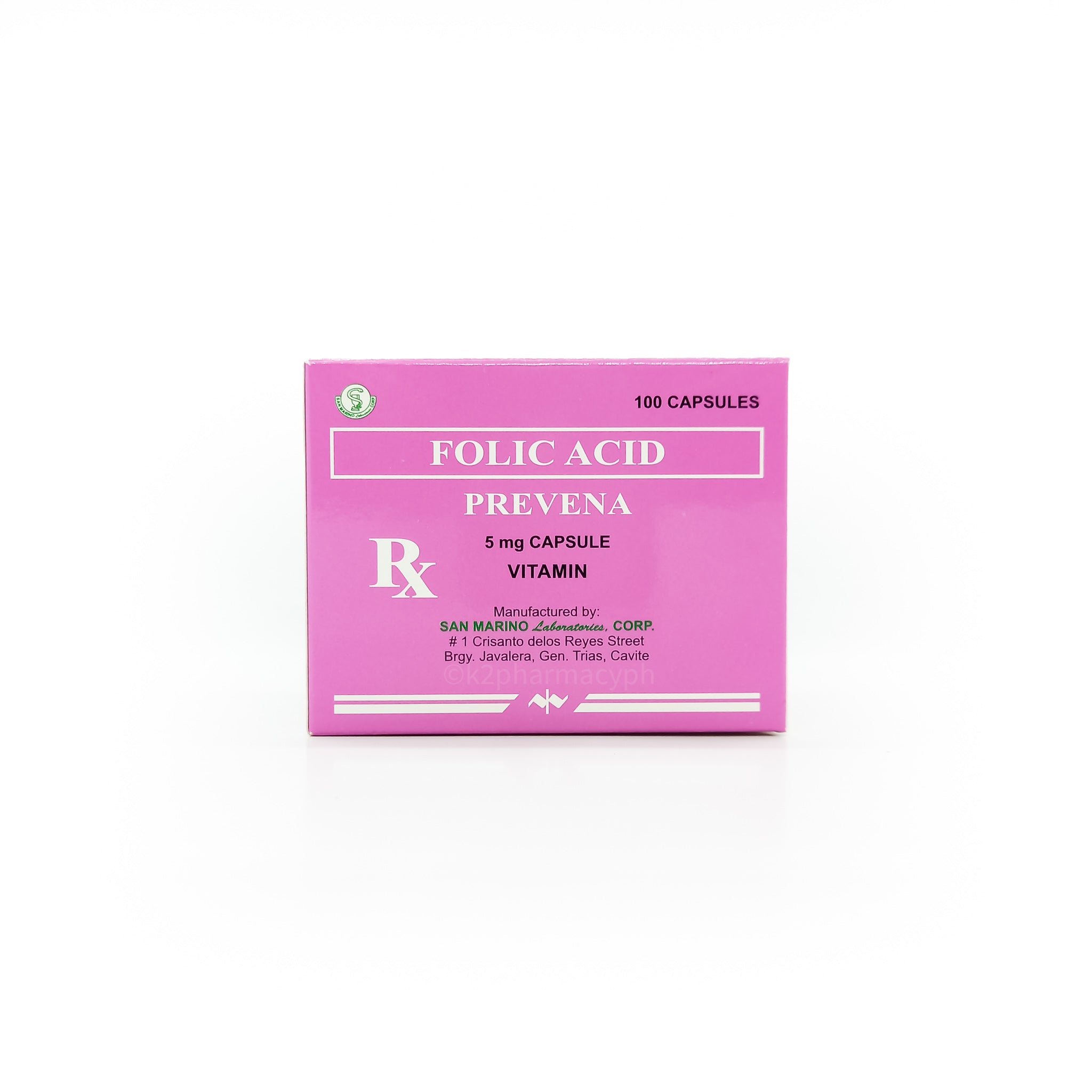 All / Prevena Folic Acid 5mg Capsule