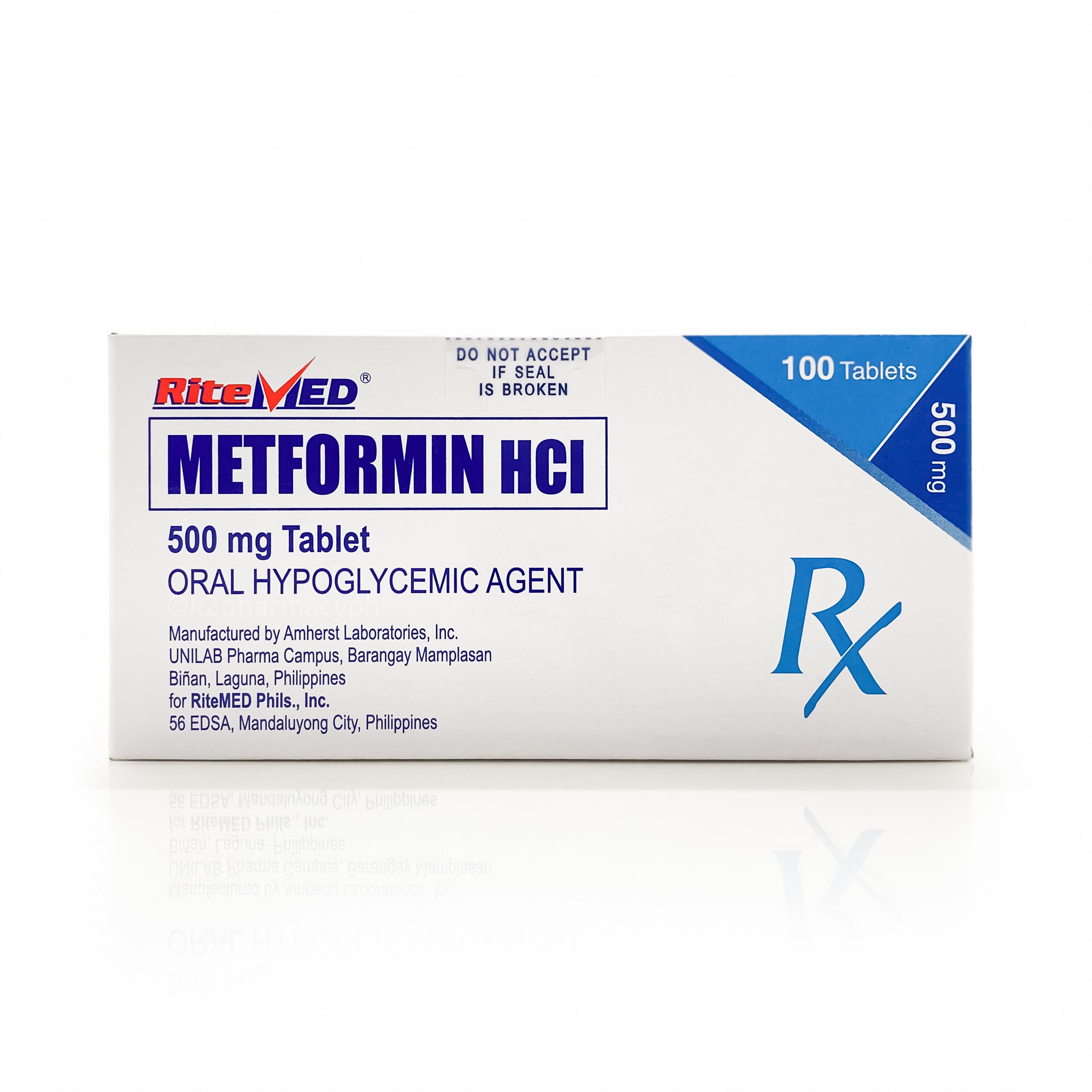 Metformin hci 500mg