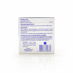 Ritemed® Metformin Hydrochloride 500mg Sustained-Release Tablet