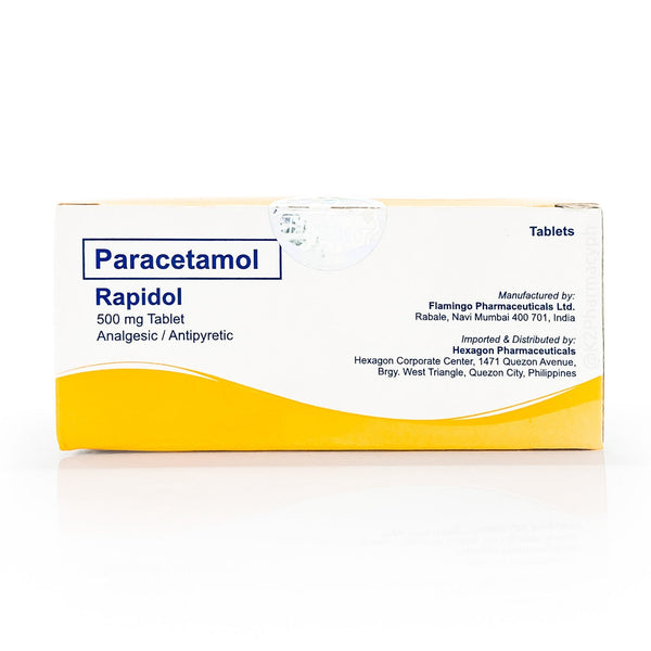 Rapidol 500mg Paracetamol Tablet 10s Nextmed Pharma, inc.