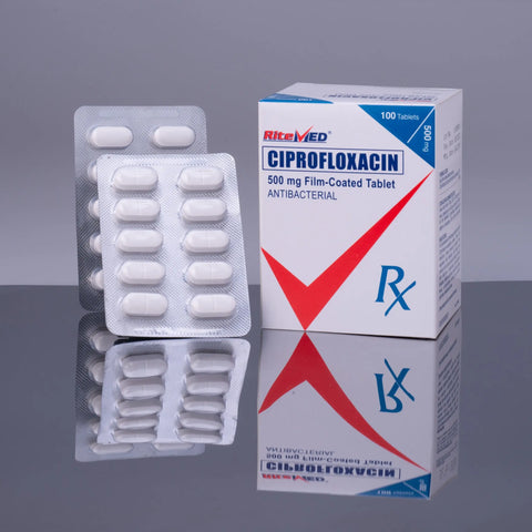 RiteMed® Ciprofloxacin 500mg Film-Coated Tablet Ritemed Philippines Inc.