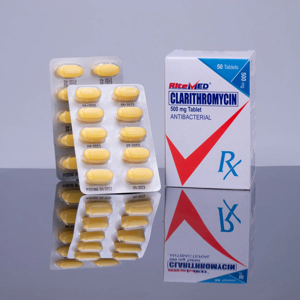 RiteMed® Clarithromycin 500mg Tablet Ritemed Philippines Inc.