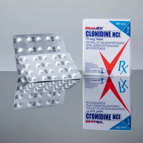 RiteMed® Clonidine HCI 75 mcg Tablet Ritemed Philippines Inc.