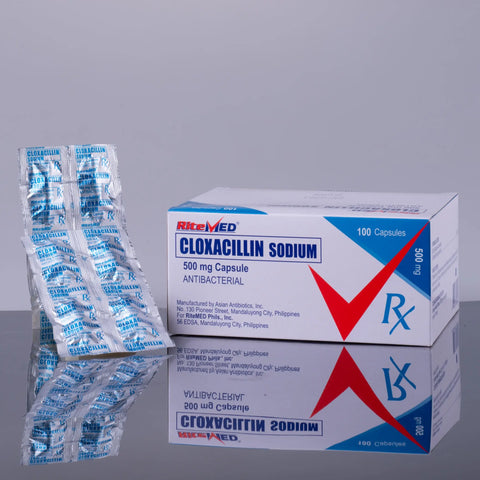 RiteMed® Cloxacillin Sodium 500mg Capsule Ritemed Philippines Inc.