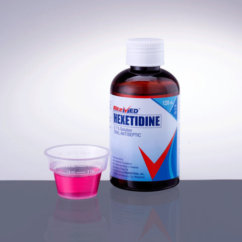 RiteMed® Hexetidine 0.1 % Solution 120mL Ritemed Philippines Inc.
