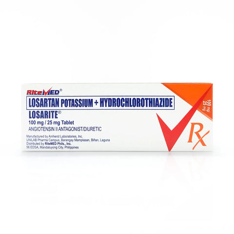 RiteMed® Losarite® 100mg Tablets Ritemed Philippines Inc.