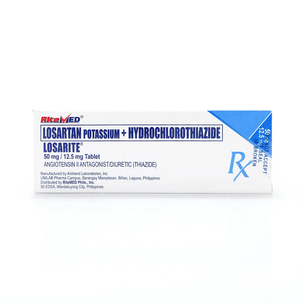 RiteMed® Losarite® 50mg Tablets Ritemed Philippines Inc.