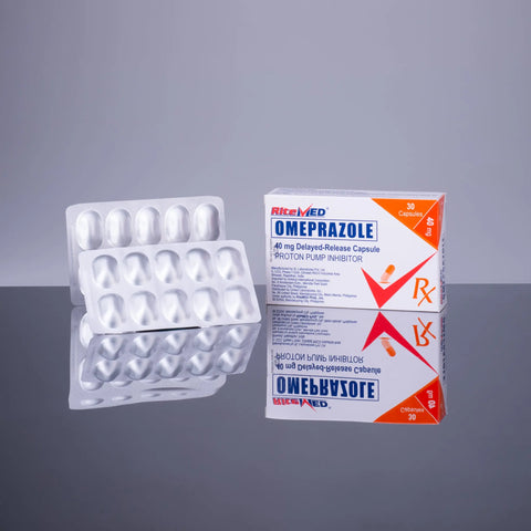 RiteMed® Omeprazole 40mg Delayed-Release Capsules Ritemed Philippines Inc.