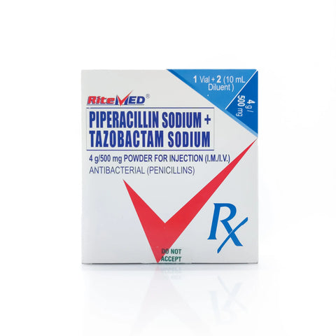 RiteMed® Piperacillin + Tazobactam 4g / 500mg Ritemed Philippines Inc.
