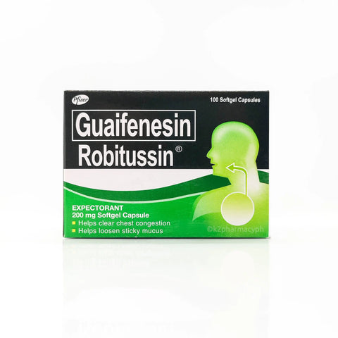 Robitussin® 200 mg Softgel Capsule Metro Drug