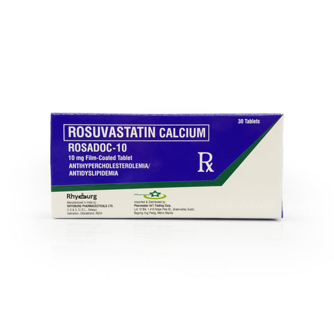 Rosadoc-10 Rosuvastatin Calcium Tablets