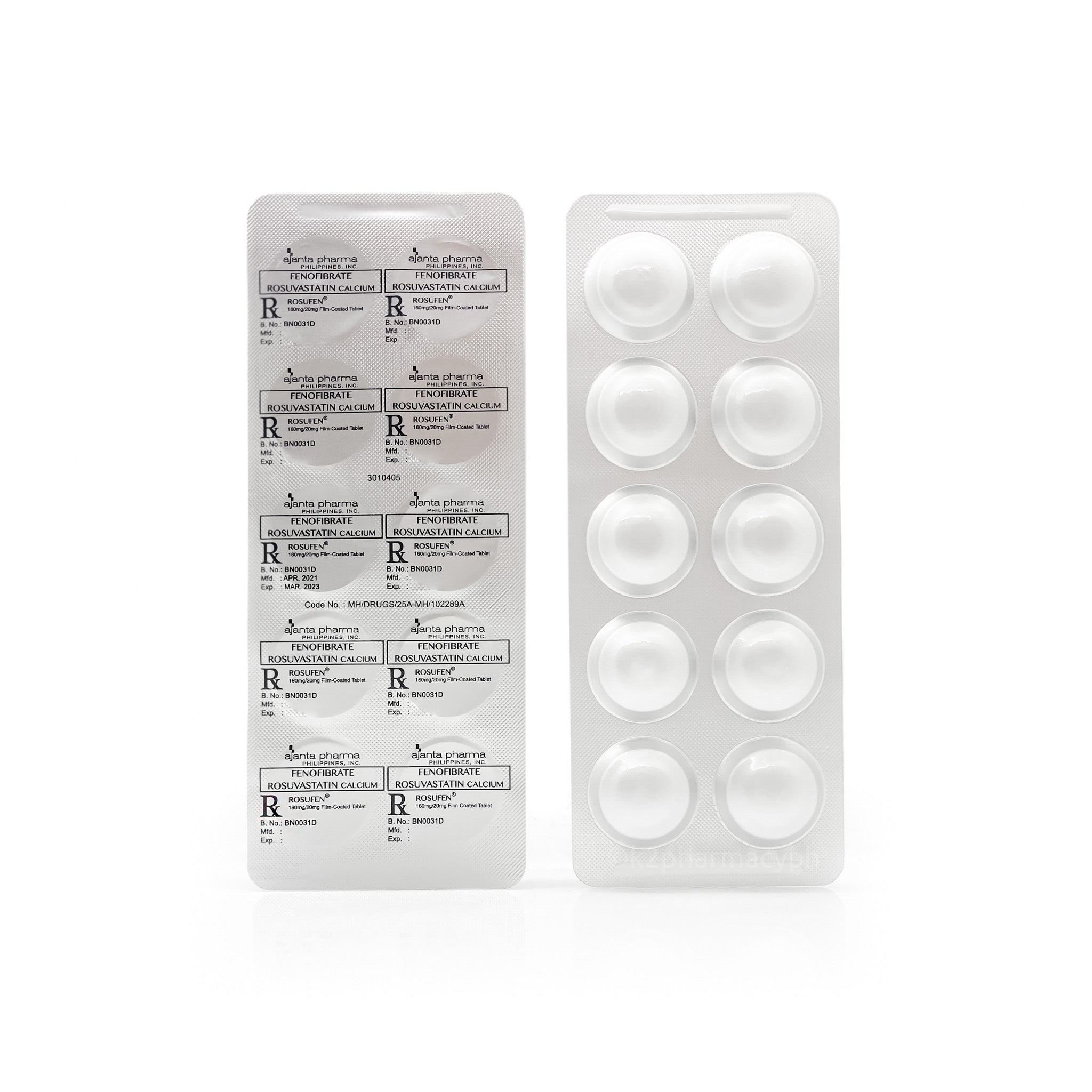 Rosufen® 160mg/20mg Film Coated Tablets