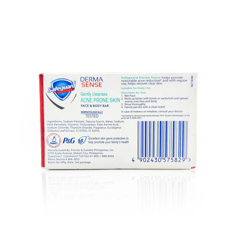 Safeguard Derma Sense Acne Prone Skin 135g Right Goods Philippines Incorporated