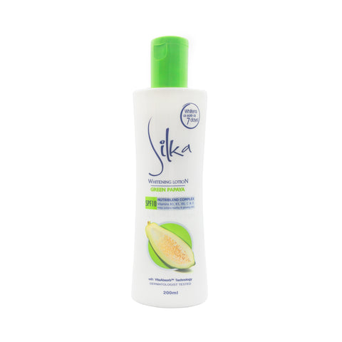 Silka Whitening Lotion Green Papaya 200mL