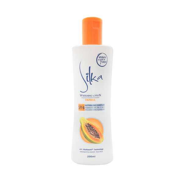 Silka Whitening Lotion Papaya 200mL