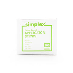 Simplex® Cotton-Tipped Applicator Sticks