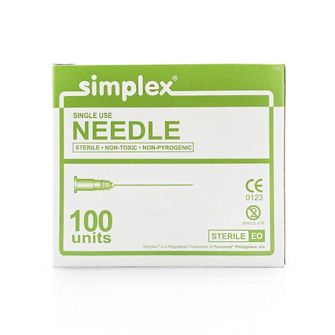 Simplex® Single Use Needle 25G x 1"