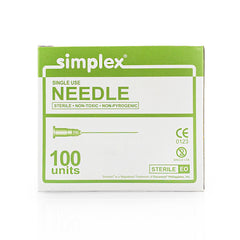 Simplex® Single Use Needle 25G x 1"