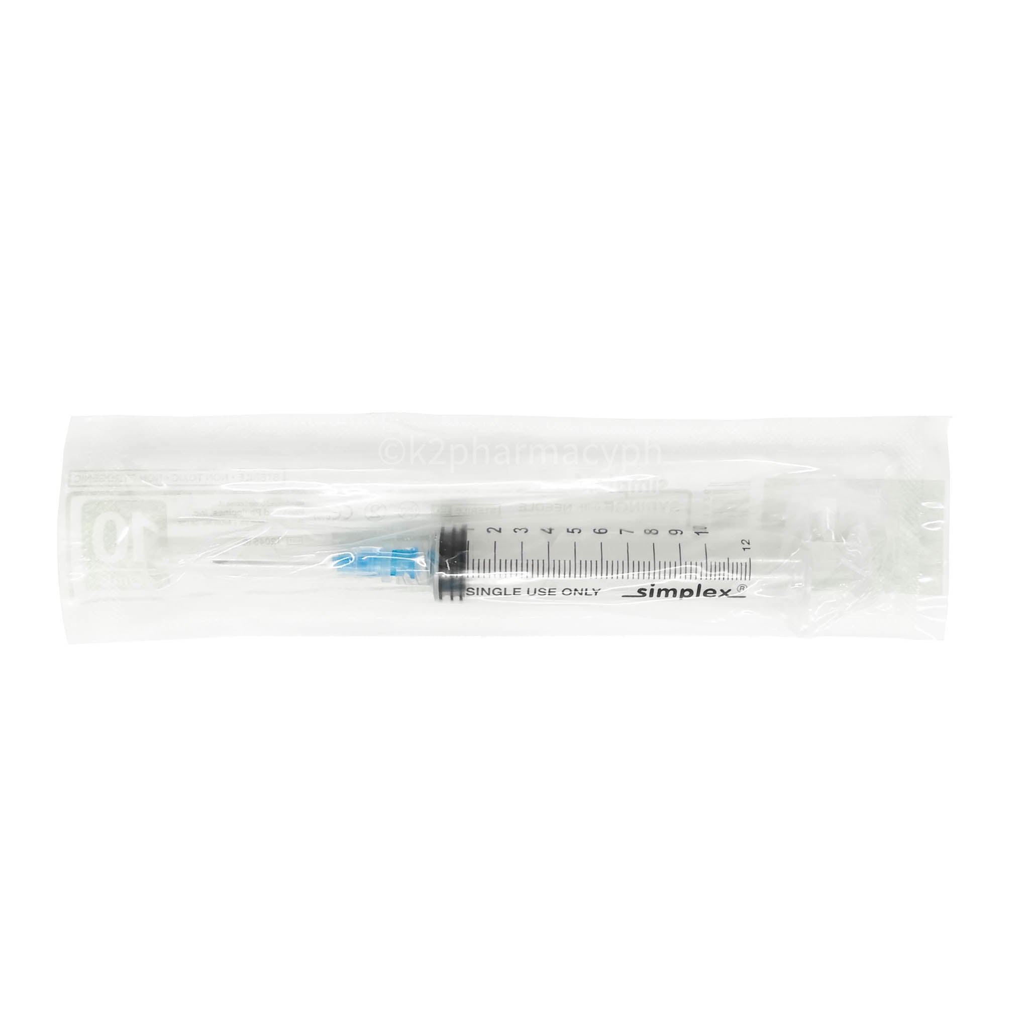 Simplex® Syringe with Needle 10cc/mL 23Gx 1