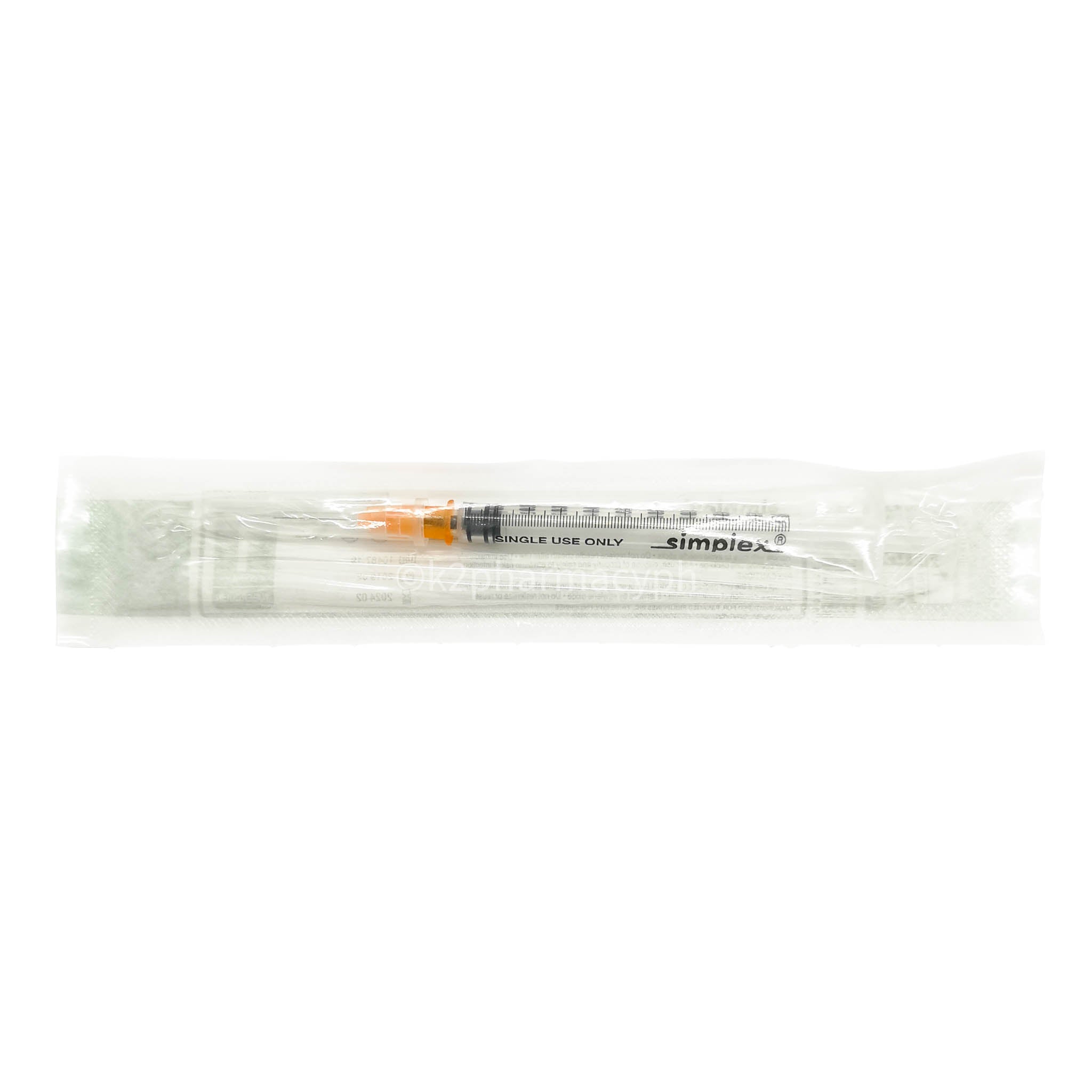 Simplex® Syringe with Needle 1cc/mL 25G x 5/8