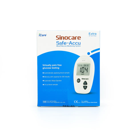 Sinocare Safe-Accu Blood Glucose Monitoring System