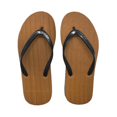 Slippers for Adults s5-6 (Light-brown/Black)