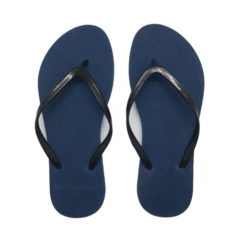 Slippers for Adults s9-10 (Navy Blue/Black)