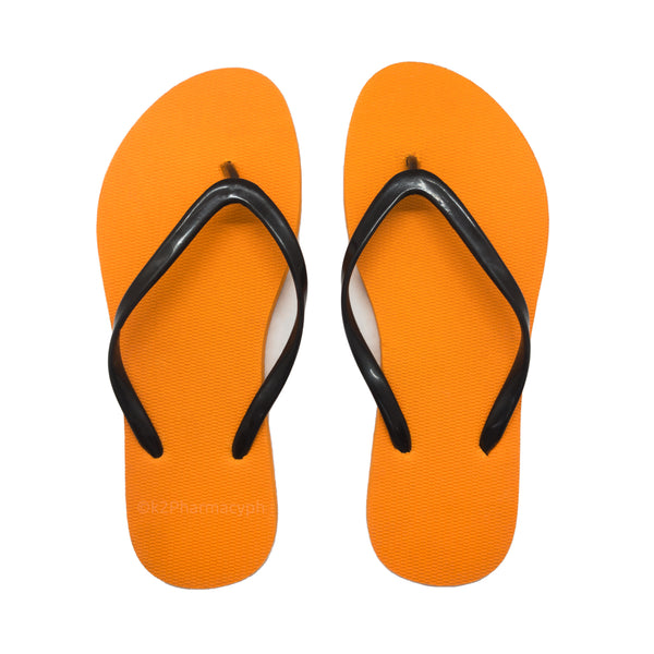 Slippers for Adults s9-10 (Orange/Black)