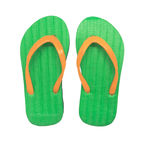 Slippers for Kids s3-4 (Green/Orange)