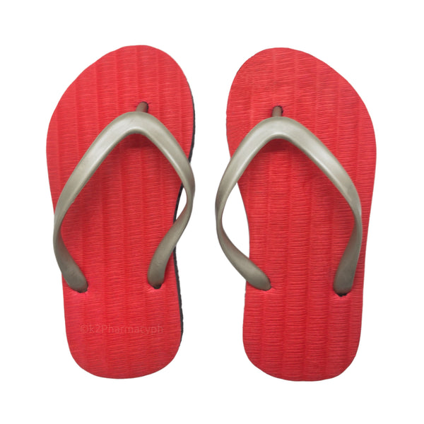 Slippers for Kids s3-4 (Red/Gray)