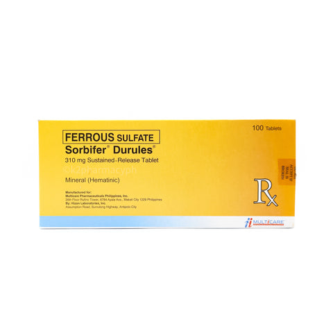 Sorbifer® Durules® 310mg Sustained-Release Tablets