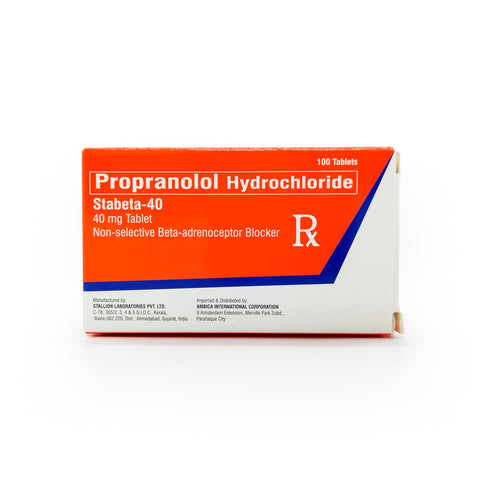 Stabeta-40 Propranolol Hydrochloride 40mg Tablet