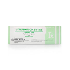 Streptocin Streptomycin Sulfate 1g Powder for Injection (IM) Vial