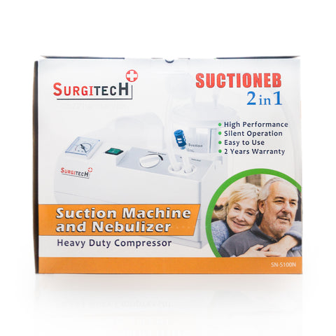 Surgitech Suction Machine and Nebulizer