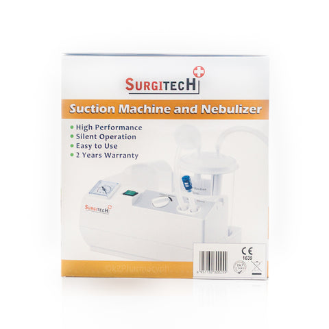 Surgitech Suction Machine and Nebulizer