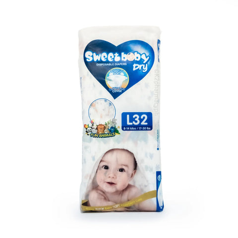 Sweetbaby® Dry Large Diapers 32s Eco-Hygiene Institutional Sales Corp.