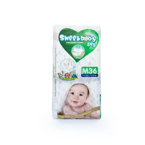 Sweetbaby® Dry Medium Diapers 36s Eco-Hygiene Institutional Sales Corp.