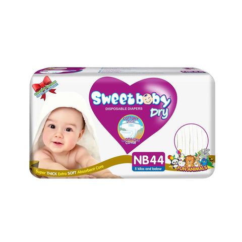 Sweetbaby® Dry Newborn Diapers 44s Eco-Hygiene Institutional Sales Corp.