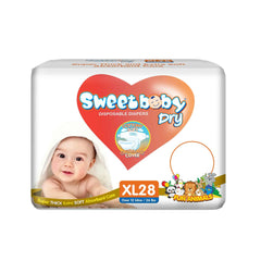 Sweetbaby® Dry XL Diapers 28s Eco-Hygiene Institutional Sales Corp.