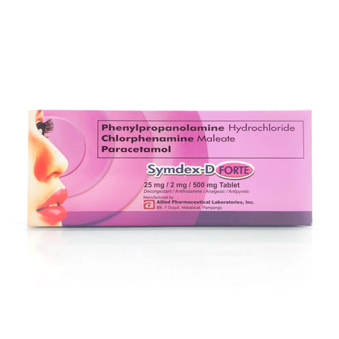 Symdex-D Forte Tablets Vitalife Pharma & Medical Supply Inc.