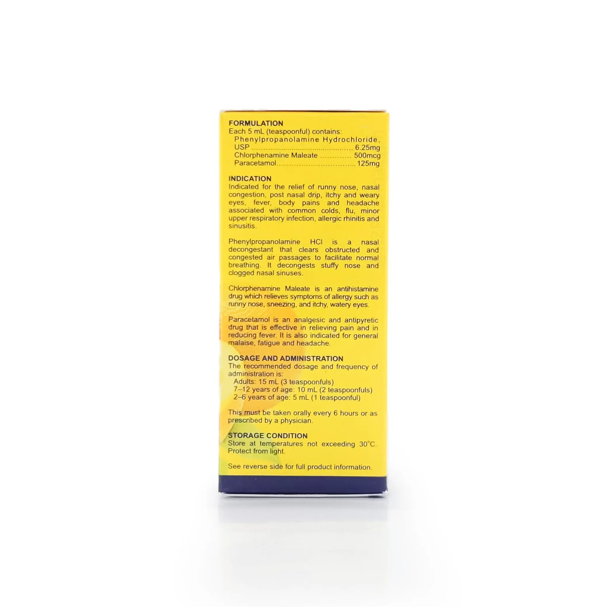 Symdex-D Syrup 60mL Vitalife Pharma & Medical Supply Inc.