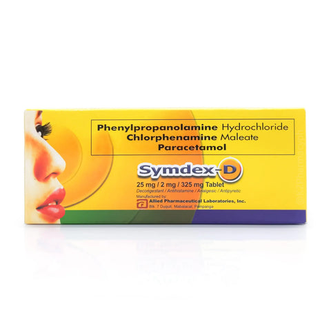Symdex-D Tablets Vitalife Pharma & Medical Supply Inc.