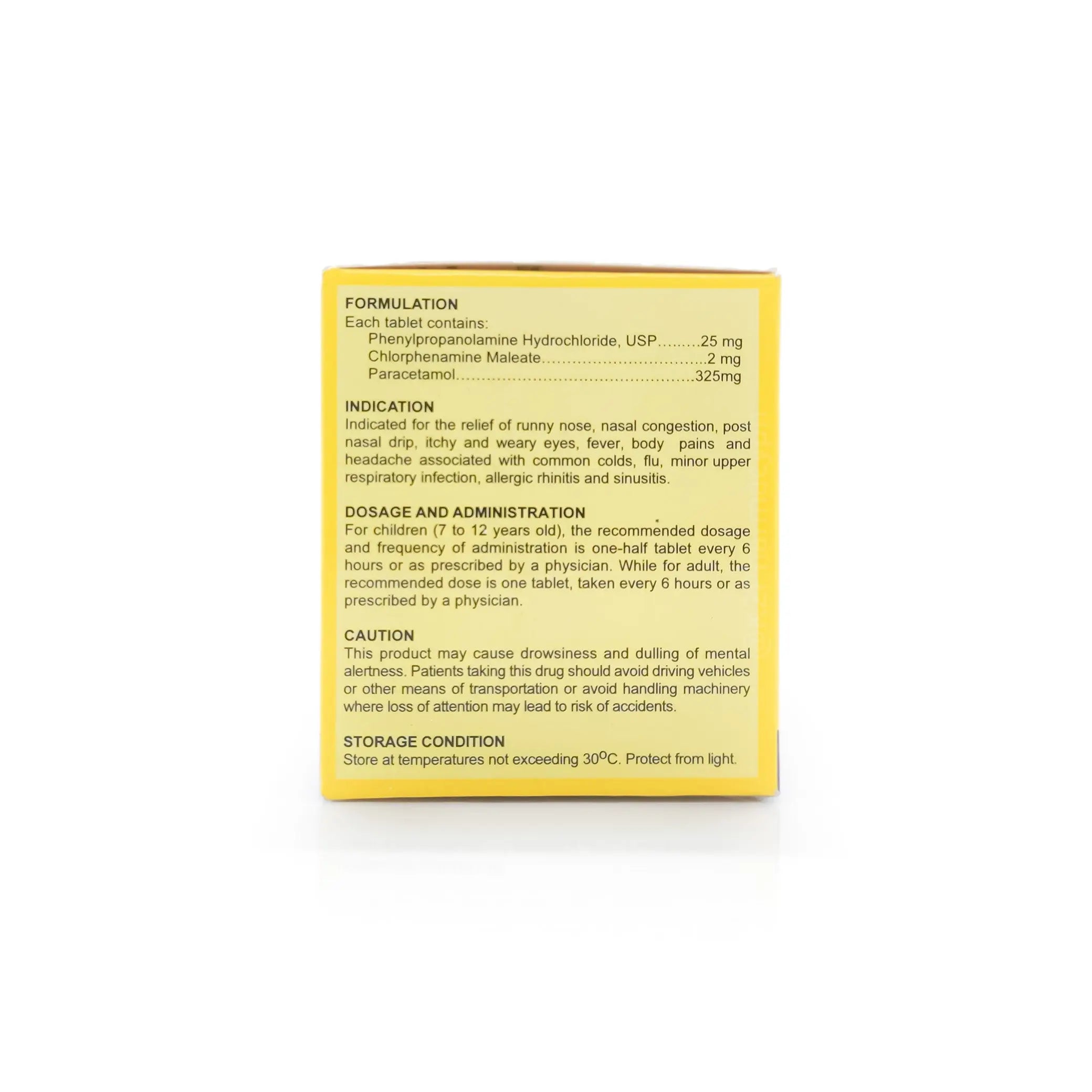 Symdex-D Tablets Vitalife Pharma & Medical Supply Inc.