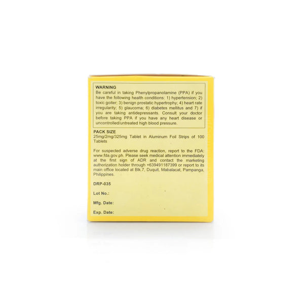 Symdex-D Tablets Vitalife Pharma & Medical Supply Inc.
