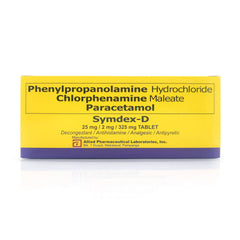 Symdex-D Tablets Vitalife Pharma & Medical Supply Inc.