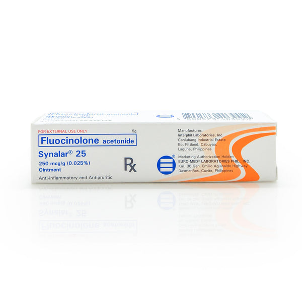 Synalar® 25 250mcg/g Ointment 5g Tube