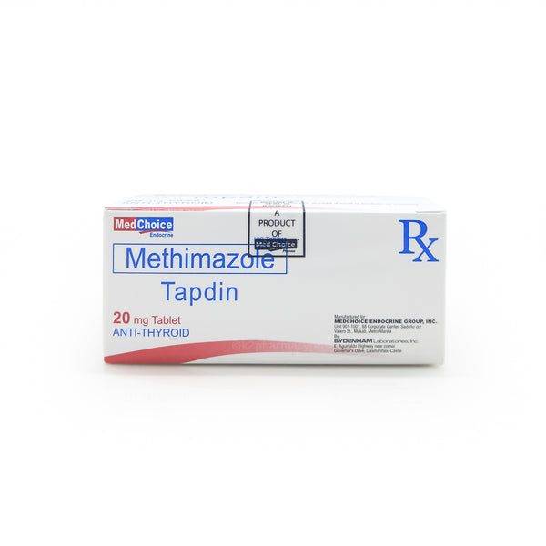 Tapdin Methimazole 20mg Tablet